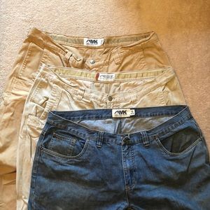 Lot of Mountain Khakis
